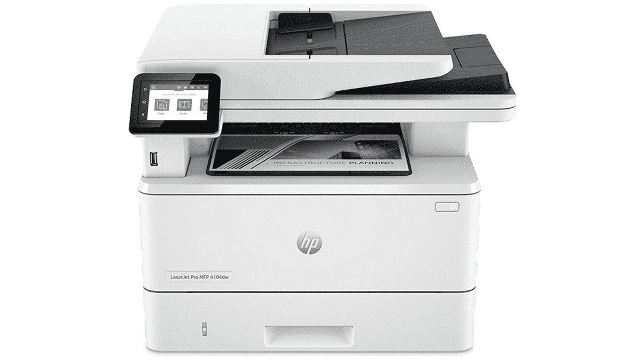 HP LaserJet Pro MFP 4104dw Printer